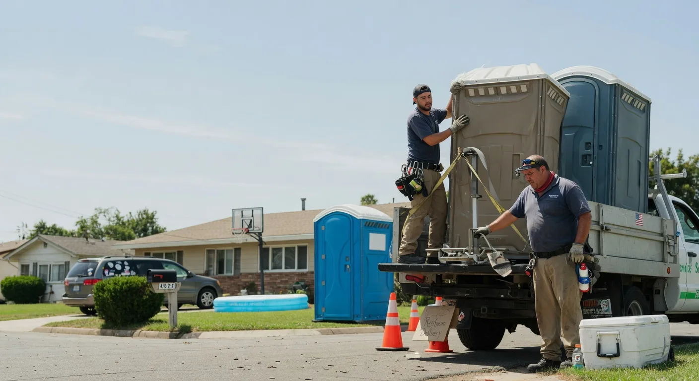 Porta Potty Rental in Checotah, OK near me